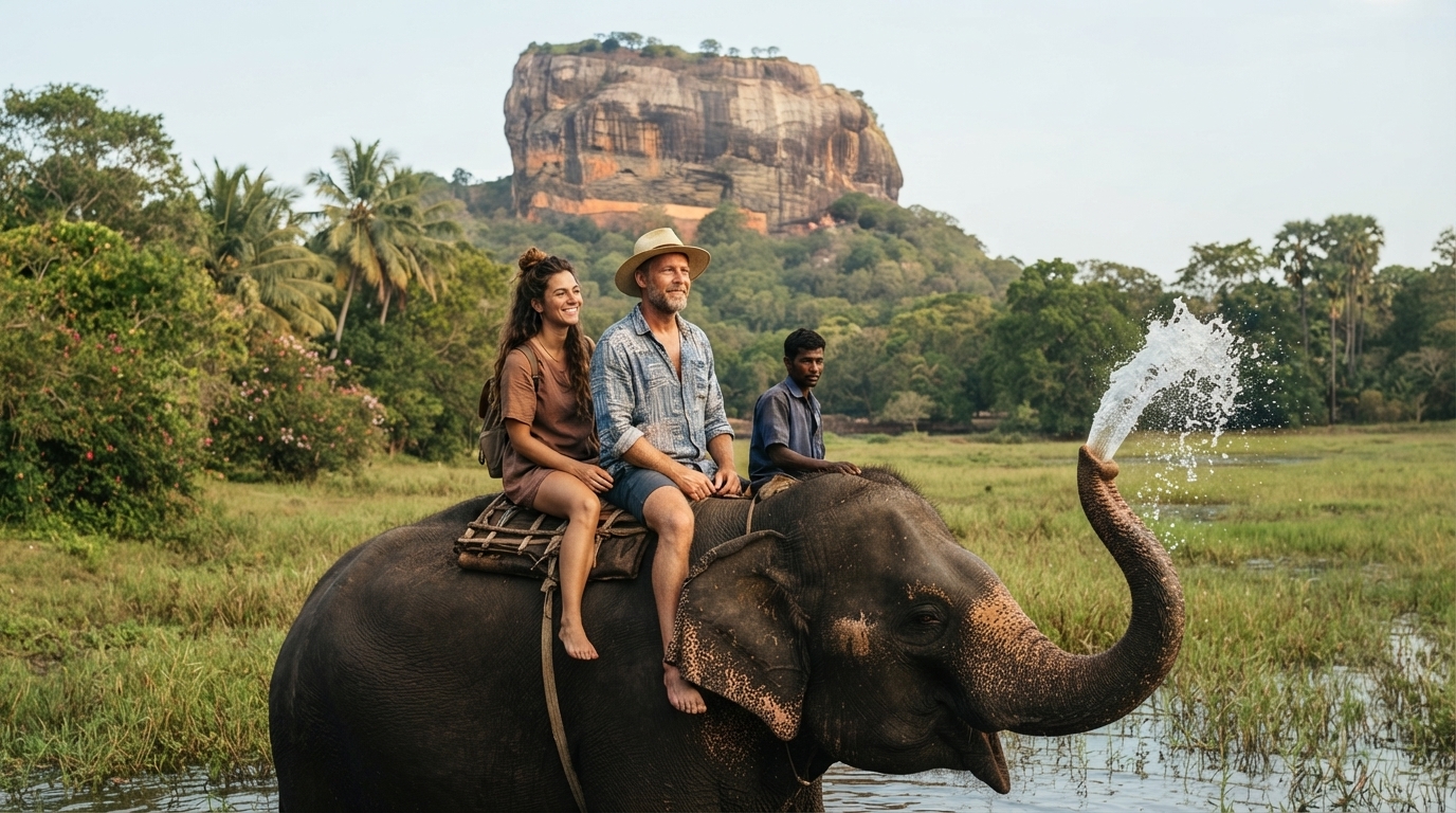 Elephant Experience Near Sigiriya
